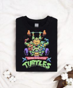 Official teenage Mutant Lifting Turtles T Shirt