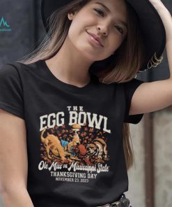 Official the Egg Bowl Ole Miss vs Mississippi State Thanksgiving day November 23, 2023 Shirt