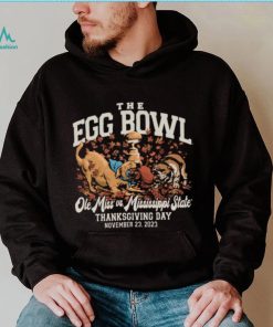 Official the Egg Bowl Ole Miss vs Mississippi State Thanksgiving day November 23, 2023 Shirt