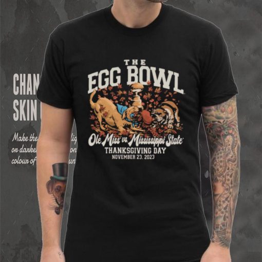 Official the Egg Bowl Ole Miss vs Mississippi State Thanksgiving day November 23, 2023 Shirt