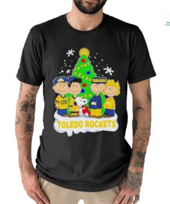 Official the Peanuts Characters Toledo Rockets Merry Christmas Shirt