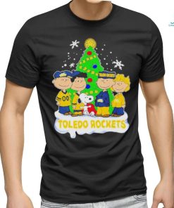 Official the Peanuts Characters Toledo Rockets Merry Christmas Shirt, hoodie, sweater, long sleeve and tank top Official the Peanuts Characters Toledo Rockets Merry Christmas Shirt