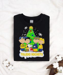 Official the Peanuts Characters Toledo Rockets Merry Christmas Shirt, hoodie, sweater, long sleeve and tank top Official the Peanuts Characters Toledo Rockets Merry Christmas Shirt
