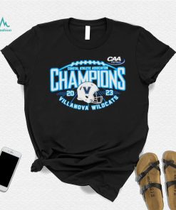 Official villanova Wildcats 2023 Champions Coastal Athletic Association Football Shirt