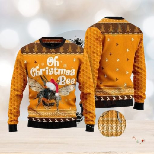 Oh Christmas Bee Ugly Christmas Sweater Funny Gift For Men And Women Family Holidays