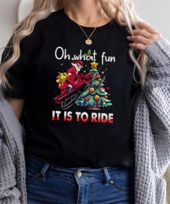 Oh What Fun It Is To Ride Christmas Snowmobile Bike Shirt, hoodie, sweater, long sleeve and tank top Oh What Fun It Is To Ride Christmas Snowmobile Bike Shirt