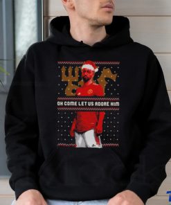 Oh come let US Adore Him Xmas Christmas shirt