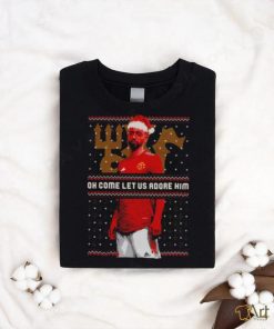 Oh come let US Adore Him Xmas Christmas shirt