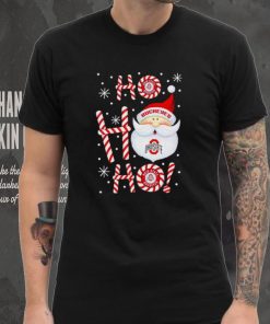 Ohio State Buckeyes Santa Claus ho ho ho shirt