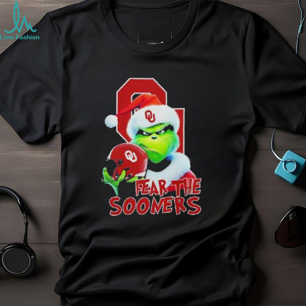 Oklahoma Sooners Grinch Fear The Christmas 2023 Shirt Oklahoma Sooners Grinch Fear The Christmas 2023 Shirt