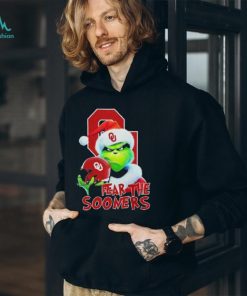 Oklahoma Sooners Grinch Fear The Christmas 2023 Shirt
