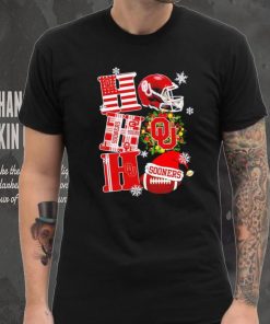 Oklahoma Sooners NCAA ho ho ho Christmas shirt