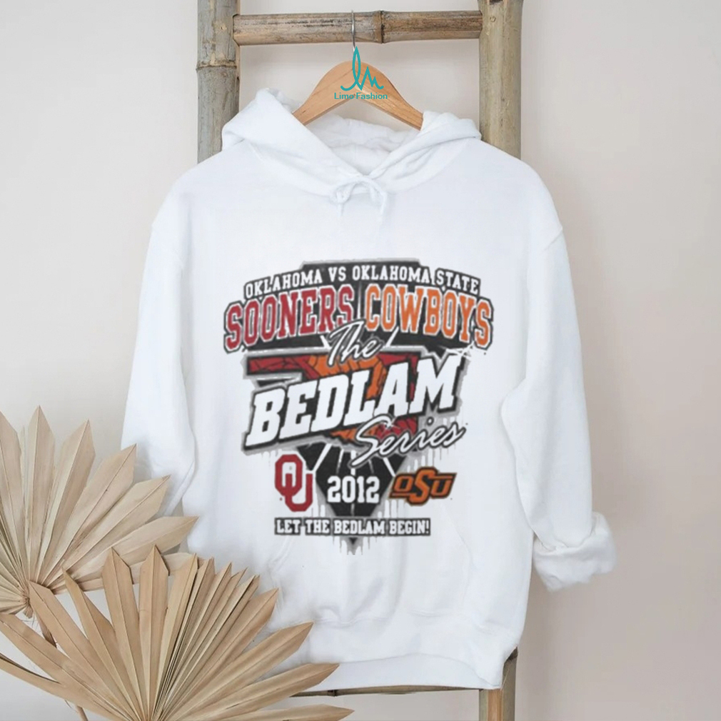 Oklahoma Sooners vs. Oklahoma State Cowboys 2012 Bedlam Series Game Day T Shirt Oklahoma Sooners vs. Oklahoma State Cowboys 2012 Bedlam Series Game Day T Shirt