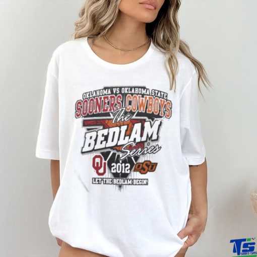 Oklahoma Sooners vs. Oklahoma State Cowboys 2012 Bedlam Series Game Day T Shirt