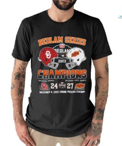 Oklahoma State Cowboys Bedlam Series Champions OSU 27 24 OU shirt