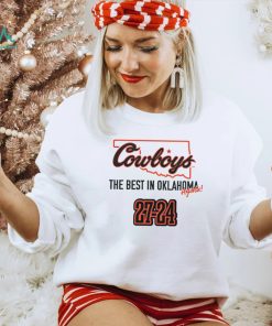 Oklahoma State Cowboys the best in Oklahoma again shirt