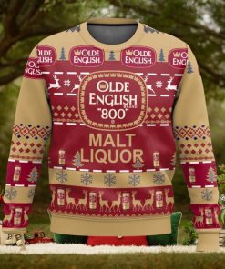 Olde English 800 Ugly Christmas Sweater 2023 Christmas Gift 3D Sweater