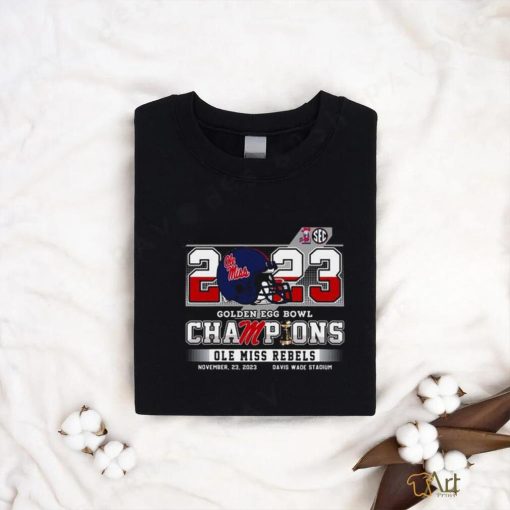 Ole Miss Rebels Football 2023 Golden Egg Bowl Champions Shirt