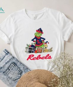 Ole Miss Rebels Grinch and Max dog funny Christmas shirt, hoodie, sweater, long sleeve and tank top Ole Miss Rebels Grinch and Max dog funny Christmas shirt