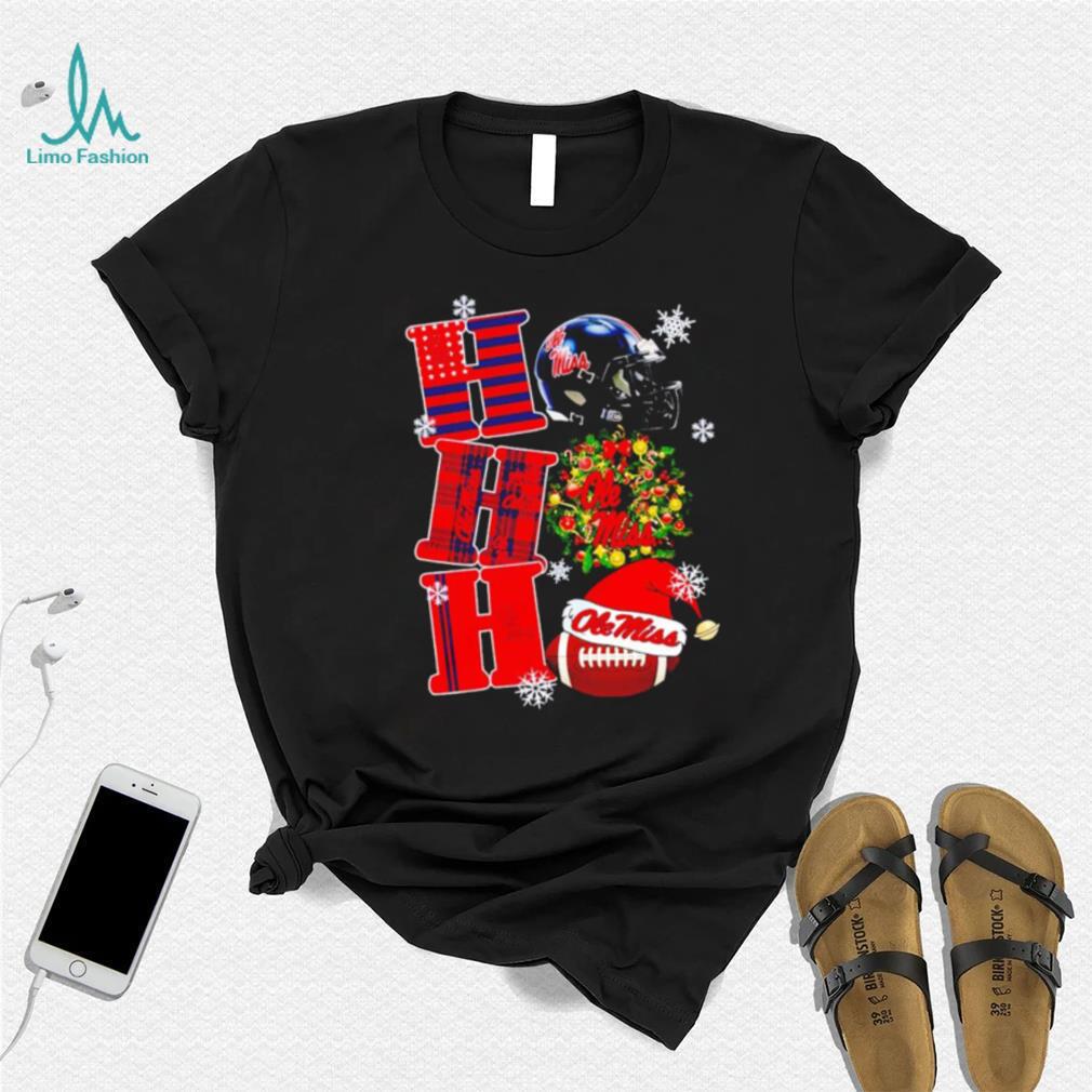 Ole Miss Rebels NCAA ho ho ho Christmas shirt Ole Miss Rebels NCAA ho ho ho Christmas shirt