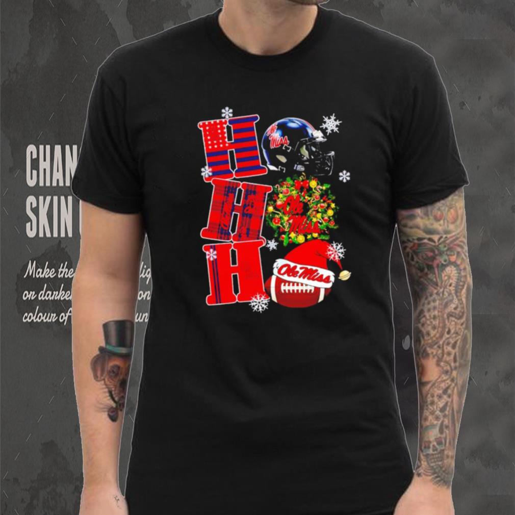 Ole Miss Rebels NCAA ho ho ho Christmas shirt Ole Miss Rebels NCAA ho ho ho Christmas shirt