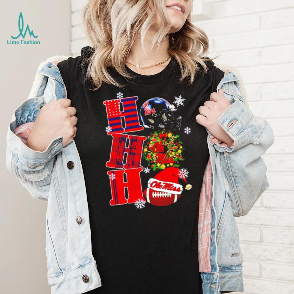 Ole Miss Rebels NCAA ho ho ho Christmas shirt Ole Miss Rebels NCAA ho ho ho Christmas shirt