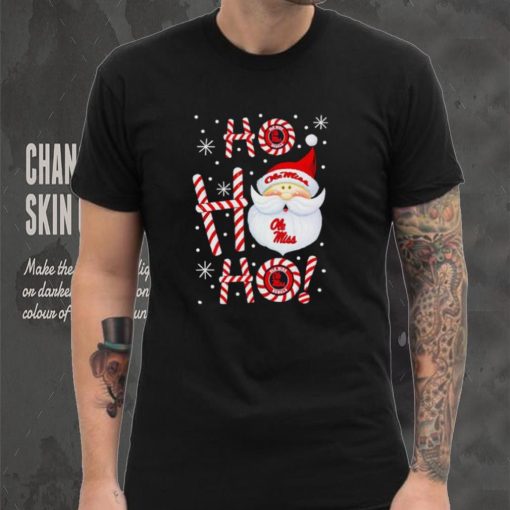 Ole Miss Rebels Santa Claus ho ho ho shirt