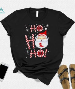 Ole Miss Rebels Santa Claus ho ho ho shirt