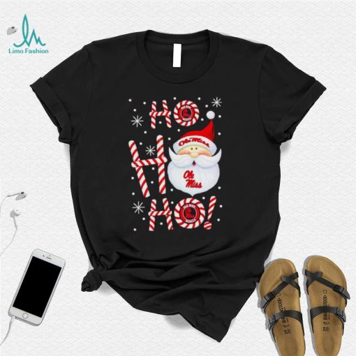 Ole Miss Rebels Santa Claus ho ho ho shirt