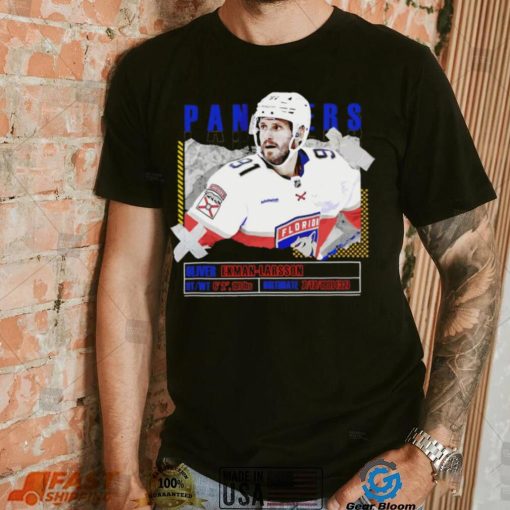 Oliver Ekman Larsson number 91 Florida Panthers ice hockey player pose paper gift shirt