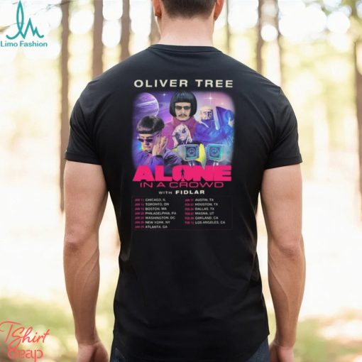 Oliver Tree Alone In a Crowd 2024 Tour Shirt