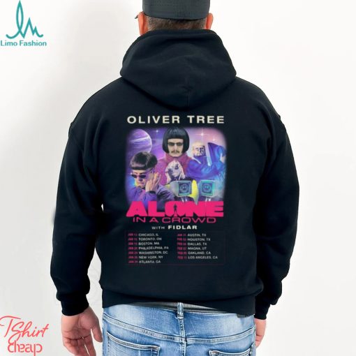 Oliver Tree Alone In a Crowd 2024 Tour Shirt