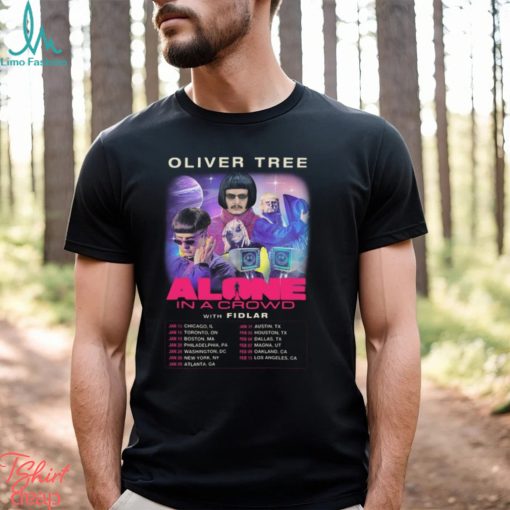 Oliver Tree Alone In a Crowd 2024 Tour Shirt