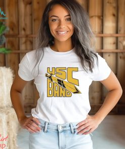 Olivia Rodrigo Wearing Usc Trojans Marching Band Russell Athletic Shirt