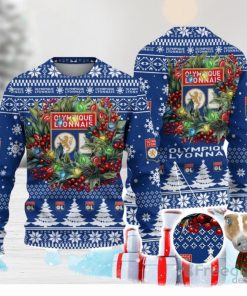 Olympique Lyonnais Ugly Christmas Sweater Gift Ideas For Fans