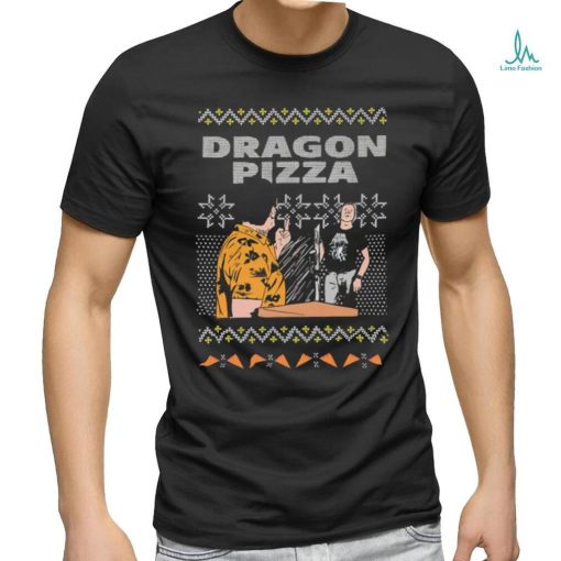 One Bite Dragon Pizza Christmas shirt