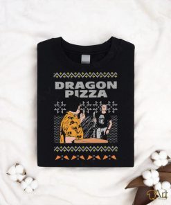 One Bite Dragon Pizza Christmas shirt