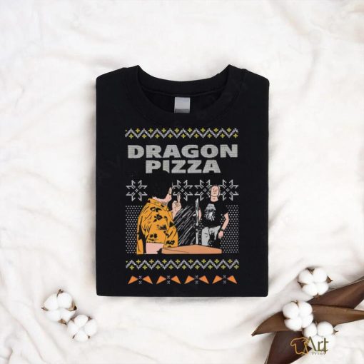 One Bite Dragon Pizza Christmas shirt