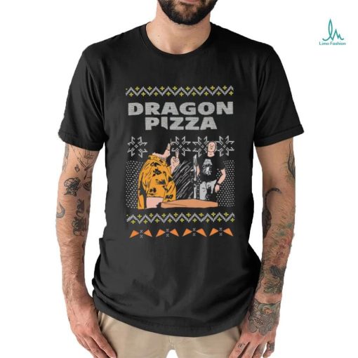 One Bite Dragon Pizza Christmas shirt