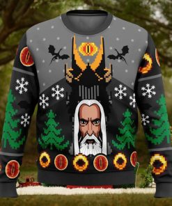 One Christmas to Rule Them All The Lord of the Rings Ugly Christmas Sweater