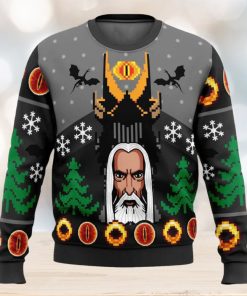 One Christmas to Rule Them All The Lord of the Rings Ugly Christmas Sweater