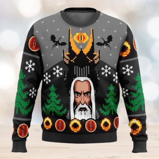 One Christmas to Rule Them All The Lord of the Rings Ugly Christmas Sweater