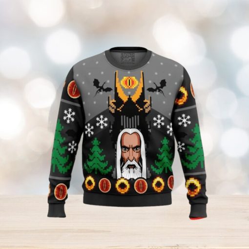 One Christmas to Rule Them All The Lord of the Rings Ugly Christmas Sweaters