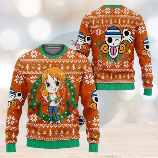 One Piece Anime Nami 12 Ugly Sweater