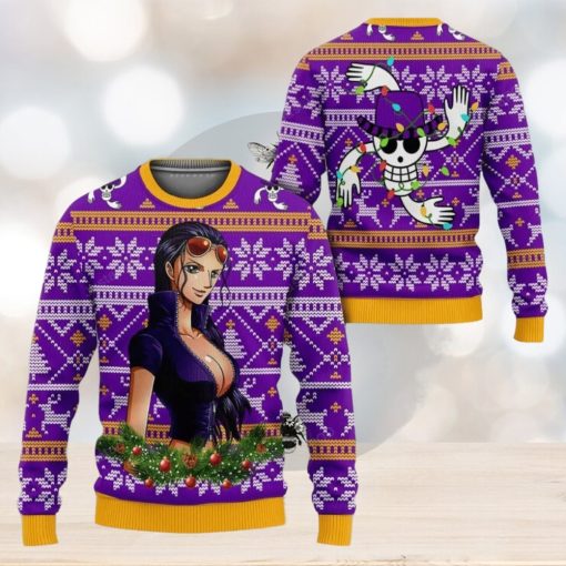 One Piece Anime Nico Robin 44 Ugly Sweater