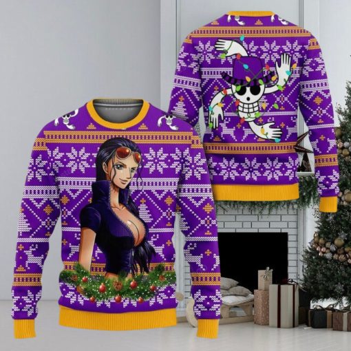 One Piece Anime Nico Robin 44 Ugly Sweater