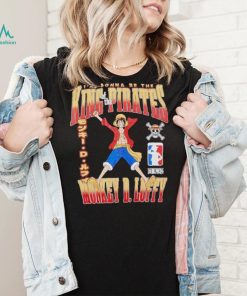 One Piece Monkey D. Luffy King Of The Pirates Ringer Tee Shirt