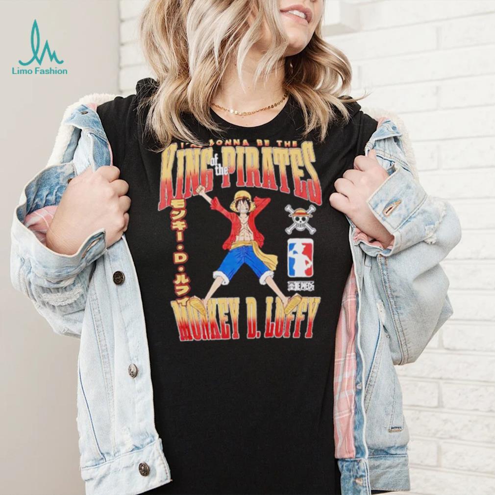 One Piece Monkey D. Luffy King Of The Pirates Ringer Tee Shirt One Piece Monkey D. Luffy King Of The Pirates Ringer Tee Shirt