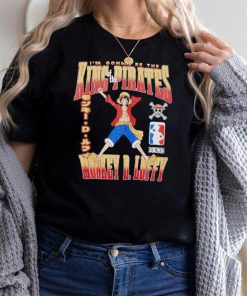 One Piece Monkey D. Luffy King Of The Pirates Ringer Tee Shirt