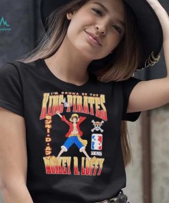 One Piece Monkey D. Luffy King Of The Pirates Ringer Tee Shirt